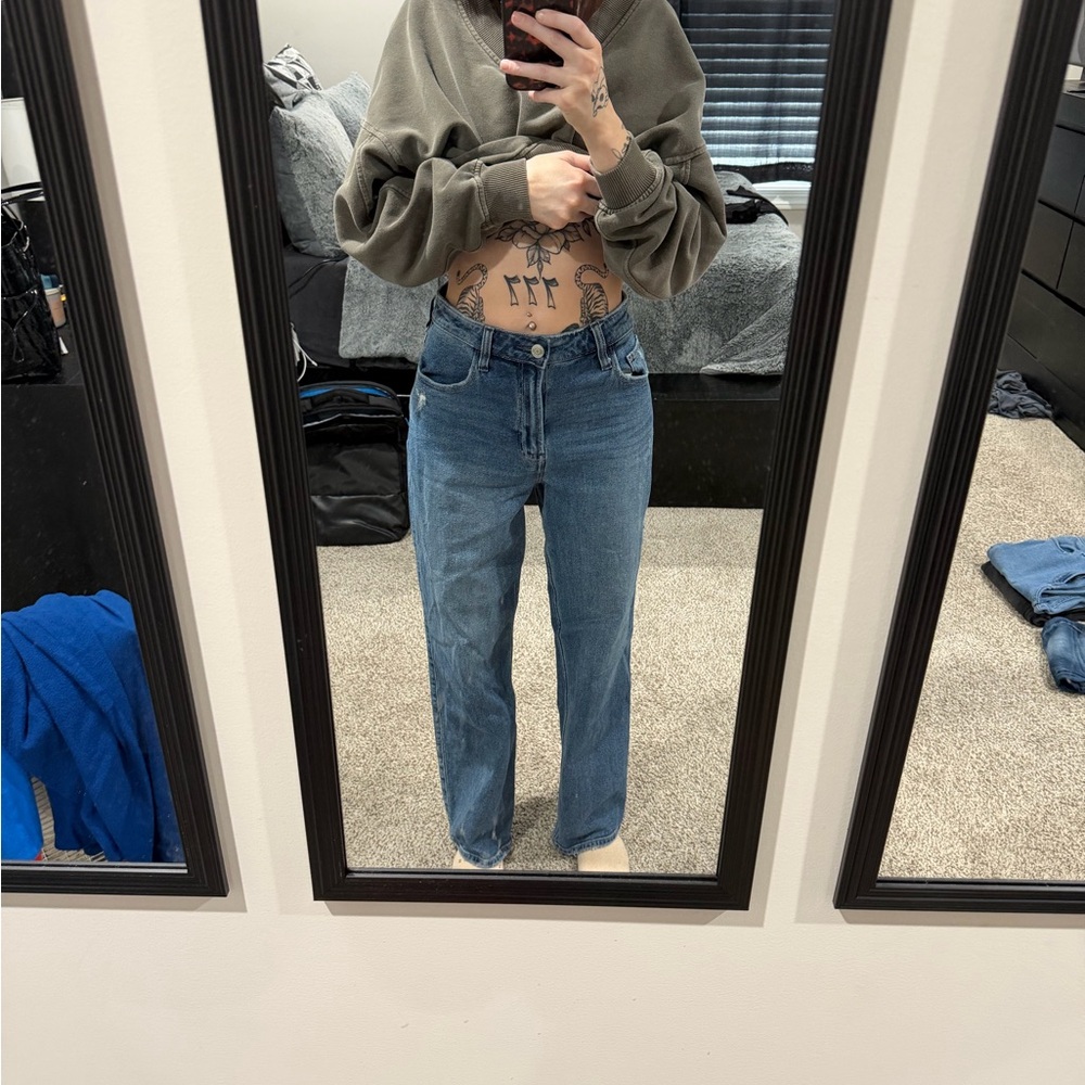 Hollister dad jean